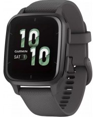 Смарт-годинник Garmin Venu Sq 2 Slate Aluminum Bezel with Shadow Gray Case and Silicone Band (010-02701-00/10/80)