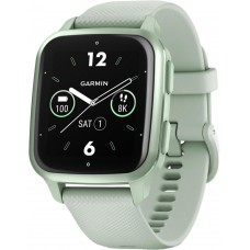  Смарт-часы Garmin Venu Sq 2 Metallic Mint Aluminum Bezel with Cool Mint Case and Silicone Band (010-02701-02/12)