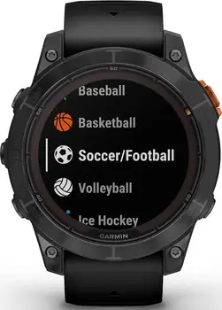 Смарт-годинник Garmin Fenix 7 Pro Solar Slate Gray w. Black Band (010-02777-00/01)