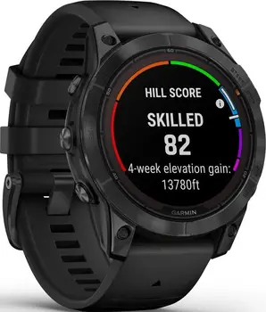 Смарт-годинник Garmin Fenix 7 Pro Solar Slate Gray w. Black Band (010-02777-00/01)
