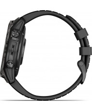 Смарт-часы Garmin Fenix 7 Pro Sapphire Solar Carbon G. DLC Tit. with Black Band (010-02777-10/11)