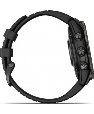 Смарт-часы Garmin Fenix 7 Pro Sapphire Solar Carbon G. DLC Tit. with Black Band (010-02777-10/11)