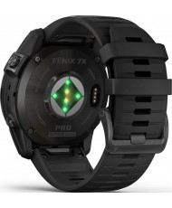 Смарт-часы Garmin Fenix 7X Pro Sapphire Solar Carbon G. DLC Tit. with Black Band (010-02778-10/11)