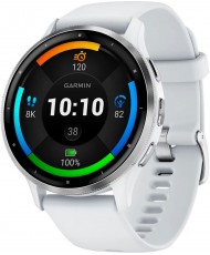 Смарт-годинник Garmin Venu 3 Silver Stainless Steel Bezel with Whitestone Case and Silicone Band (010-02784-00/50) (UA)