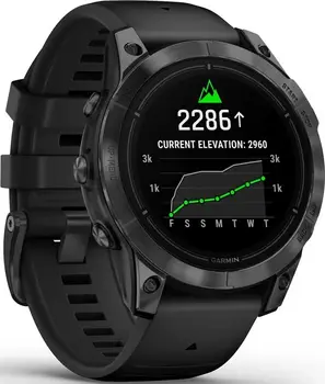 Смарт-годинник Garmin Epix Pro Gen 2 47mm Slate Gray w. Black Band (010-02803-00/01)
