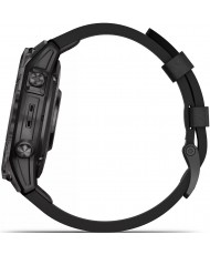 Смарт-часы Garmin Epix Pro Gen 2 Sapphire 47mm Carbon G. DLC Tit. with B. Leather Band (010-02803-30)