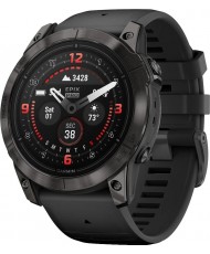 Смарт-часы Garmin Epix Pro Gen 2 Sapphire 51mm Carbon G. DLC Tit. with Black Band (010-02804-00/01)