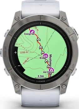 Смарт-годинник Garmin Epix Pro Gen 2 Sapphire 51mm Titanium w. Whitestone Band (010-02804-10/11)