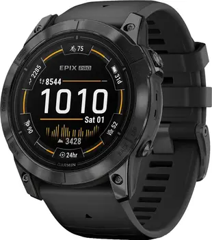Смарт-годинник Garmin Epix Pro Gen 2 51mm Slate Gray w. Black Band (010-02804-20/21)