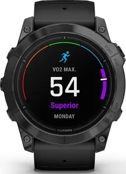 Смарт-годинник Garmin Epix Pro Gen 2 51mm Slate Gray w. Black Band (010-02804-20/21)