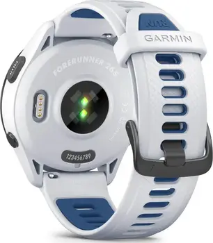 Смарт-годинник Garmin Forerunner 265 Black Bezel w. Whitestone Case and Whitestone/Tidal Blue S. Band (010-02810-01/11)