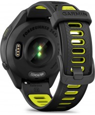 Смарт-годинник Garmin Forerunner 265S Black Bezel and Case with Black/Amp Yellow Silicone Band (010-02810-03/13/53)