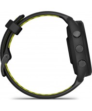 Смарт-часы Garmin Forerunner 265S Black Bezel and Case with Black/Amp Yellow Silicone Band (010-02810-03/13/53)