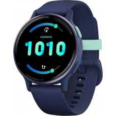 Смарт-часы Garmin Vivoactive 5 Metallic Navy Aluminum Bezel with Navy Case and Silicone Band (010-02862-12)