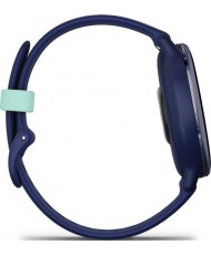 Смарт-годинник Garmin Vivoactive 5 Metallic Navy Aluminum Bezel with Navy Case and Silicone Band (010-02862-12)