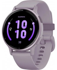 Смарт-часы Garmin Vivoactive 5 Metallic Orchid Aluminum Bezel with Orchid Case and Silicone Band (010-02862-13/53) (UA)