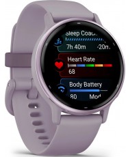 Смарт-часы Garmin Vivoactive 5 Metallic Orchid Aluminum Bezel with Orchid Case and Silicone (010-02862-13)