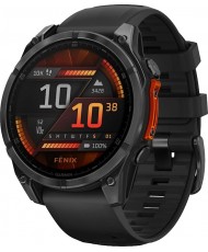 Смарт-часы Garmin Fenix 8 47mm AMOLED Slate Gray with Black Silicone Band (010-02904-00)