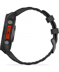 Смарт-часы Garmin Fenix 8 47mm AMOLED Slate Gray with Black Silicone Band (010-02904-00)