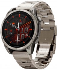 Смарт-годинник Garmin Fenix 8 47mm AMOLED Sapphire Titanium with Vented Titanium Bracelet (010-02904-40)