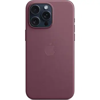 Чохол Apple FineWoven Case (AAA) with MagSafe для iPhone 15 Pro Max Mulberry (MT4X3)