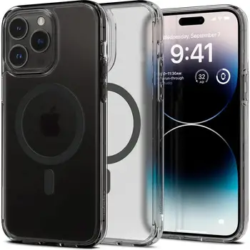 Чехол Spigen Ultra Hybrid (MagFit) для Apple iPhone 14 Pro Frost Black (ACS05586)