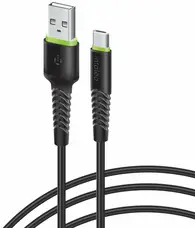 Кабель Intaleo CBFLEXTT1 Type-C to Type-C 18W 1.2m Black (1283126504082)