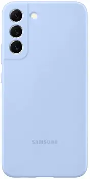 Чохол Samsung Silicone Case для Samsung Galaxy S22 Blue (EF-PS901TLEGRU)
