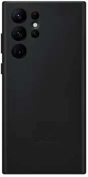 Чехол Samsung Leather Case для Samsung Galaxy S22 Ultra Black (EF-VS908)