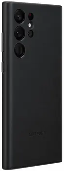 Чехол Samsung Leather Case для Samsung Galaxy S22 Ultra Black (EF-VS908)
