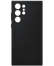 Чохол Samsung Leather Case для Samsung Galaxy S22 Ultra Black (EF-VS908)