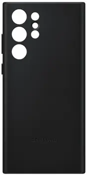 Чехол Samsung Leather Case для Samsung Galaxy S22 Ultra Black (EF-VS908)