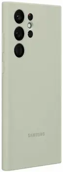 Чехол Samsung Silicone Case для Samsung Galaxy S22 Ultra Olive Green (EF-PS908TMEGWW)
