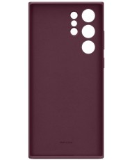 Чохол Samsung Silicone Case для Samsung Galaxy S22 Ultra Burgundy (EF-PS908TEEGRU)
