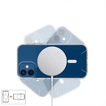 Чехол TPU Space Case with MagSafe для Apple iPhone 11 (6.1) Transparent