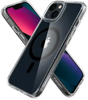 Чехол Spigen Ultra Hybrid (MagFit) для Apple iPhone 13 Black (ACS03529)