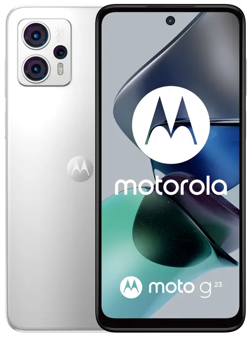 Смартфон Motorola Moto G23 8/128GB Pearl White (PAX20019)