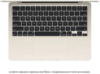 Ноутбук Apple MacBook Air 15" 2025 Starlight (MC6K4)