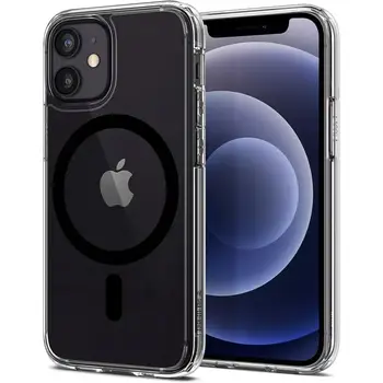 Чехол Spigen Ultra Hybrid (MagFit) для Apple iPhone 12/12 Pro Black (ACS02626)