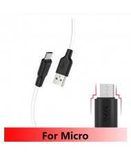 Кабель HOCO X21 Type-A to Micro USB 1m Black/White