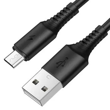 Кабель Micro USB Borofone BX47 Coolway Micro-USB 1m Black (BX47MB)