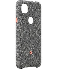 Противоударный чехол Fabric case Google Pixel 4a Static Gray (GA02058)