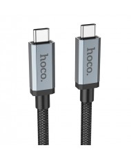 Кабель USB Type-C Hoco US06 USB3.2 Type-C to Type-C 20Gbps 1m Black