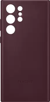 Чехол Samsung Leather Case для Samsung Galaxy S22 Ultra Purple (EF-VS908LEEGRU)