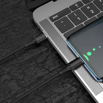 Кабель Micro USB Borofone BX47 Coolway Micro-USB 1m Black (BX47MB)