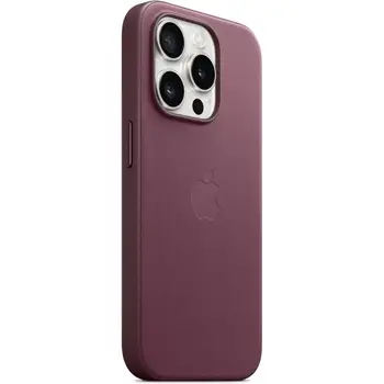 Чохол Apple FineWoven Case (AAA) with MagSafe для iPhone 15 Pro Max Mulberry (MT4X3)