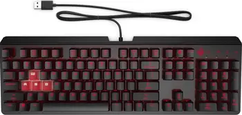 Клавіатура HP Omen Encoder Cherry MX Red Black (6YW76AA)