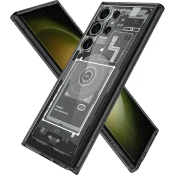 Чехол Spigen Ultra Hybrid для Samsung Galaxy S23 Ultra Zero One (ACS05620)