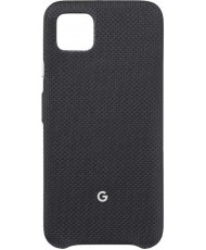 Противоударный чехол Fabric case Google Pixel 4 Just Black (GA01280)