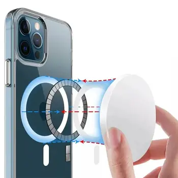 Чехол TPU Space Case with MagSafe для Apple iPhone 12 Pro Max (6.7) Transparent